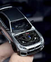 Load image into Gallery viewer, FX 1:64 Silver M2 G87 Attack Coupe Sports Model Diecast Metal Car New Collection