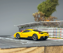 Load image into Gallery viewer, TOC 1:64 Yellow FE458 Speciale Sports Model Diecast Metal Car New Collection