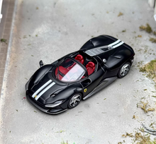 Load image into Gallery viewer, BBR 1:64 Matt Black Daytona SP3 Convertible Sports Model Diecast Metal Car New Collection