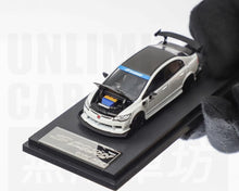 Load image into Gallery viewer, MT 1:64 White JDM Civic Type R FD2 Spoon Sports Model Diecast Metal Car BN