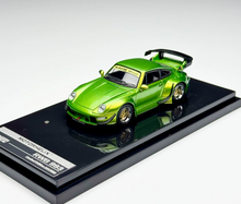 Load image into Gallery viewer, MH 1:64 Green RWB 993 Engine Sports Model Diecast Metal Car New Collection