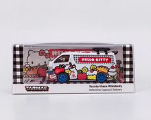Load image into Gallery viewer, Tarmac 1:64 Kitty Hiace Capsule Delivery Van Widebody Model Diecast Metal Car