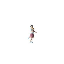 Load image into Gallery viewer, 1:64 Painted Figure Mini Model Miniature Resin Diorama Kite Flying Set Boy Kid
