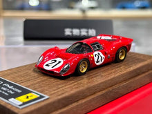 Load image into Gallery viewer, DMH 1:64 Red 1967 330 P4 #21 Hard Top Sports Model Diecast Resin Car New Collection
