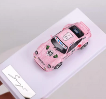 Load image into Gallery viewer, HF 1:64 Pink Singer 930 Turbo Study #43 Sports Model Diecast Metal Car New