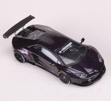 Load image into Gallery viewer, King 1:64 Purple Carbon Aventador LP700 LBWK Sport Model Diecast Metal Car New
