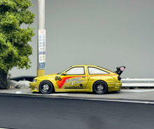 Load image into Gallery viewer, 1:64 Inno64 Gold Levin AE86 Widebody Sports Model Diecast Metal Car New Collection