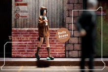Load image into Gallery viewer, 1:64 Painted Figure Mini Model Miniature Car Scenes Resin Diorama Brown Girl
