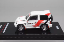 Load image into Gallery viewer, Inno 1:64 White Pajero Evolution Ralliart SUV Model Diecast Metal Car New