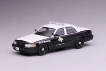 Load image into Gallery viewer, 1:64 596 State Patrol Police Crown Victoria CV Model Diecast Metal Car New Collection