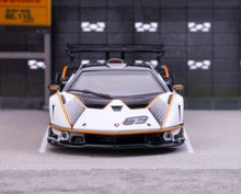 Load image into Gallery viewer, HH 1:64 White Essenza SCV12 Racing Sports Model Diecast Metal Car New Collection