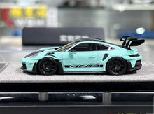 Load image into Gallery viewer, HH 1:64 Light Blue 992.1 GT3 RS Sports Model Diecast Resin Car New Collection