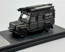 Load image into Gallery viewer, Master 1:64 Black Defender 110 SUV ORV Sport Model Diecast Metal Car New Collection