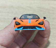 Load image into Gallery viewer, Masdi 1:64 Orange 765LT Racing Sports Model Diecast Metal Car New Collection