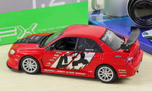 Load image into Gallery viewer, WELLY 1:24 APR JDM Impreza WRX STI Racing Model Diecast Metal Car Display