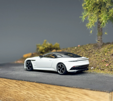 Load image into Gallery viewer, Minigt 1:64 White Martin DBS Coupe Sports Model Diecast Metal Car New Collection