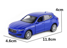 Load image into Gallery viewer, WELLY 1:36 Blue Levante SUV Sports Model Diecast Toy Metal Car BN