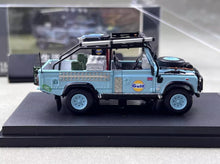 Load image into Gallery viewer, SW 1:64 Blue Gulf Defender 90 Pickup Sports Model Diecast Metal Car BN