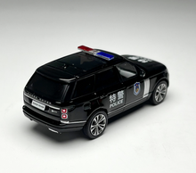 Load image into Gallery viewer, Masdi 1:64 Black Police Range Rover SUV Sports Model Diecast Metal Car New Collection
