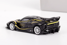 Load image into Gallery viewer, LT 1:64 Black FXXK EVO #44 Super Racing Sports Model Diecast Metal Car New Collection