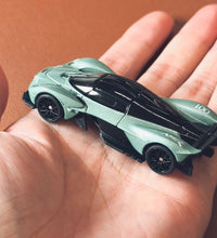 Load image into Gallery viewer, TSC 1:64 Green VALKYRIE Super Racing Sports Model Diecast Metal Car New Collection