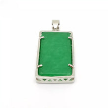 Load image into Gallery viewer, Nature Jade Peace Joy Pendant Necklace Gift Jewelry charm Blessing Accessory S