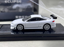 Load image into Gallery viewer, Transcend 1:64 White 1995 Eclipse GS Coupe Sports Model Diecast Metal Car New Collection
