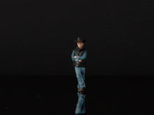 Load image into Gallery viewer, 1:64 Painted Figure Model Miniature Resin Diorama Sand Toy Cow Boy Cool Set