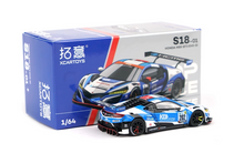 Load image into Gallery viewer, XCARTOYS 1:64 NSX GT3 EVO 22 KCMG Racing Sports Model Diecast Metal Car New