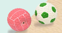 Load image into Gallery viewer, 2PC Set Rubber Ball Dog Squeaky Toys Chew Puppy Durable Pet Breeds Play Fetch