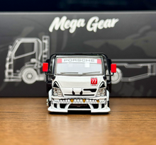 Load image into Gallery viewer, MG 1:64 Dinosaur H300 Custom Tow Flatbed Truck Model Diecast Metal Car New Collection