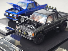 Load image into Gallery viewer, GCD 1:64 Gray Hilux SR5 Xtra Cab Pickup Truck Model Diecast Metal Car New Collection