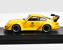 Load image into Gallery viewer, XF 1:64 Yellow RWB 993 Racing Sports Classic Diecast Model Metal Car New Collection