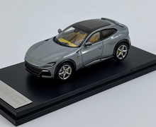 Load image into Gallery viewer, Funny 1:64 Gray F Purosangue SUV Luxury Sports Model Diecast Metal Car New Collection
