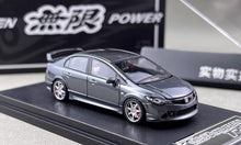 Load image into Gallery viewer, MT 1:64 Gray Civic Type R FD2 Mugen RR Sports Model Diecast Metal Car New Collection