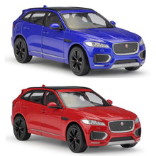 Load image into Gallery viewer, WELLY 1:24 F Pace City SUV Sports Model Diecast Metal Car Display