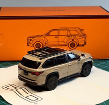 Load image into Gallery viewer, GCD 1:64 Yellow Sequdia TRD Pro SUV ORV Sports Model Diecast Metal Car New Collection
