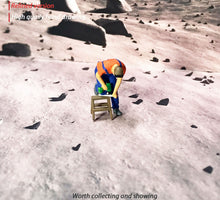 Load image into Gallery viewer, 1:64 Painted Figure Mini Model Miniature Resin Diorama Sand Nail drill repairman