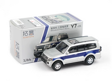 Load image into Gallery viewer, XCARTOYS 1:64 Silver JDM Pajero Gen.4 SUV Off Road Model Diecast Metal Car