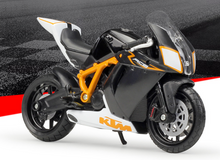 Load image into Gallery viewer, Bburago 1:18 Black 1190 RC8 R KTM Sports Model Diecast Metal Motorcycle New