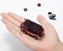 Load image into Gallery viewer, Autobots 1:64 Red 4WD Delica L300 Camper Van Model Diecast Metal Car New Collection