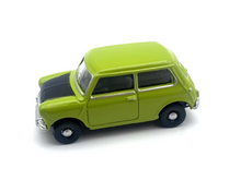 Load image into Gallery viewer, 1:76 Lime Green Mini Classic Bean Sports Model Diecast Metal Car New Collection