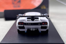Load image into Gallery viewer, DCM 1:64 White 1999 Diablo GTR Racing Sports Model Diecast Metal Car BN