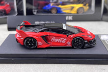 Load image into Gallery viewer, 1:64 Red Aventador LP700-4 GT Evo LBWK Sport Model Diecast Metal Car New Collecction