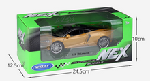 Load image into Gallery viewer, WELLY 1:24 MC GT Super Racing Sports Model Diecast Metal Car Display