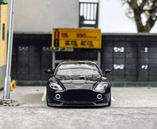 Load image into Gallery viewer, King 1:64 Black Vanquish Zagato Hatchback Sports Model Diecast Metal Car New Collection