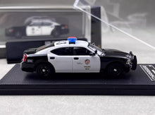 Load image into Gallery viewer, Rollin 1:64 2008 LAPD Charger Police Muscle Model Diecast Metal Car New Collection