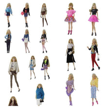 Load image into Gallery viewer, Barbie Doll Clothing 11.5" Girl Wear Fashion Outfits 1/6 Top Skirt Pants Jeans Bag