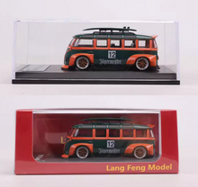 Load image into Gallery viewer, LF 1:64 VW T1 Mini Van Camper #12 RWB Kombi Sport Model Diecast Metal Car New