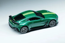 Load image into Gallery viewer, TSC 1:64 Green Decal VANTAGE V12 Sports Model Diecast Metal Car New Collection